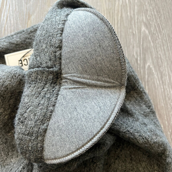 L’Agence Sweater Vest Extra Small Pullover With Shoulder Pads Gray - Picture 4 of 10